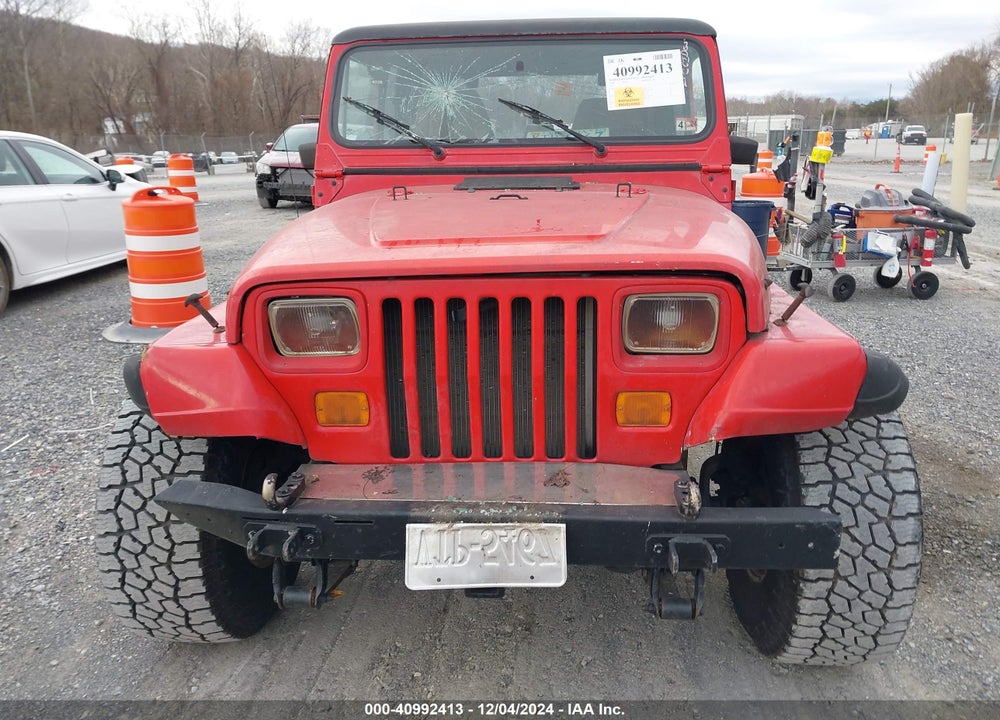 1994 JEEP WRANGLER / YJ S VIN: 1J4FY19P9RP459051