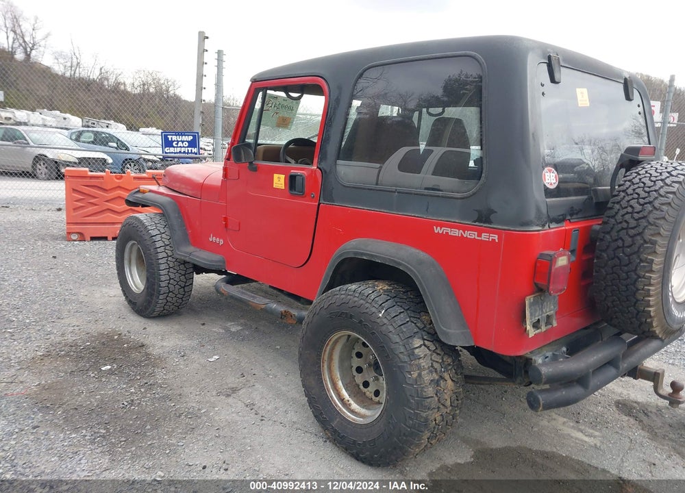 1994 JEEP WRANGLER / YJ S VIN: 1J4FY19P9RP459051