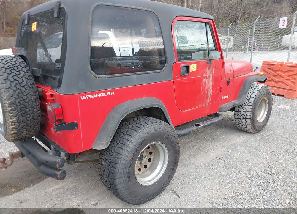 1994 JEEP WRANGLER / YJ S VIN: 1J4FY19P9RP459051