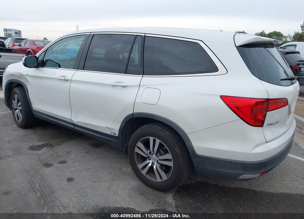 2017 HONDA PILOT EX-L VIN: 5FNYF5H52HB009567