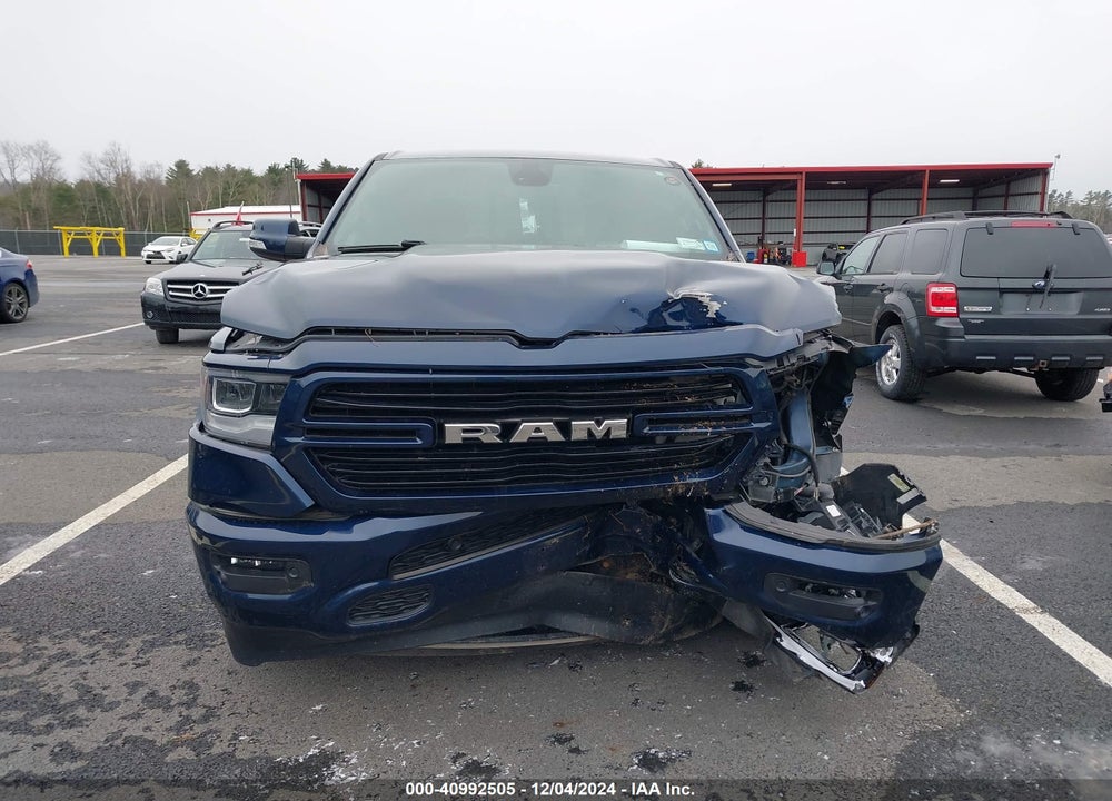 2019 RAM 1500 BIG HORN/LONE STAR 4X4 6'4 BOX VIN: 1C6RRFBG5KN796719