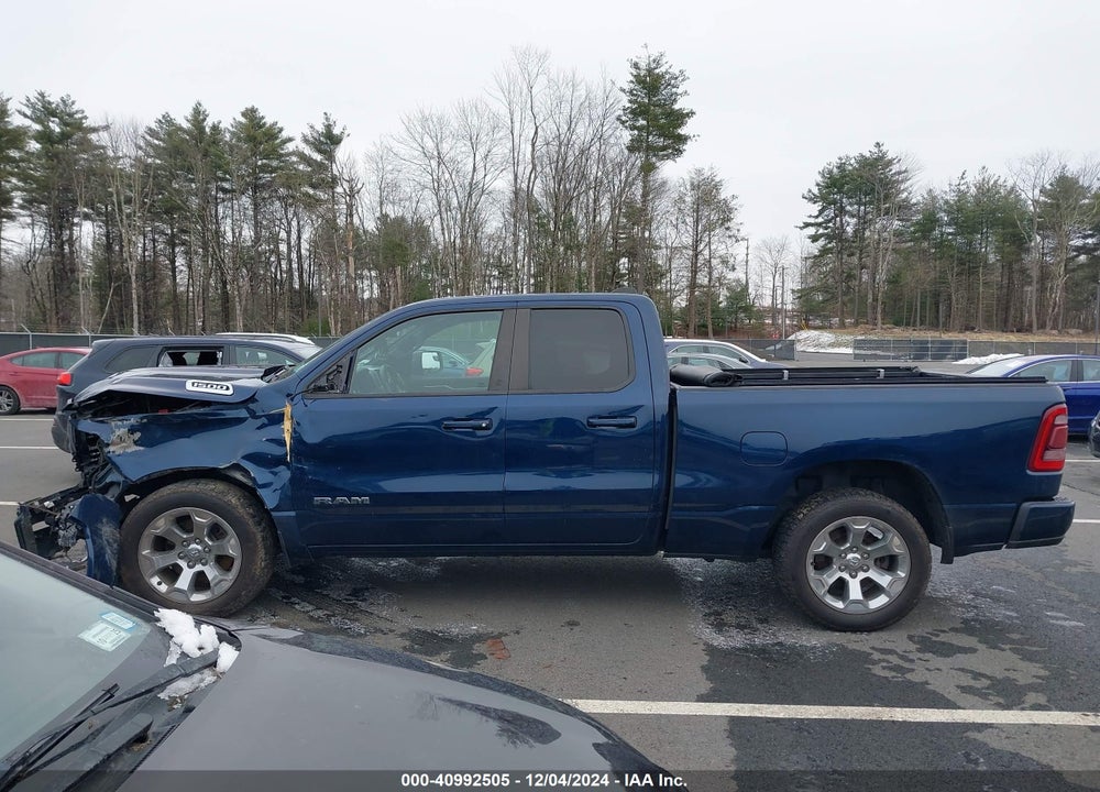 2019 RAM 1500 BIG HORN/LONE STAR 4X4 6'4 BOX VIN: 1C6RRFBG5KN796719