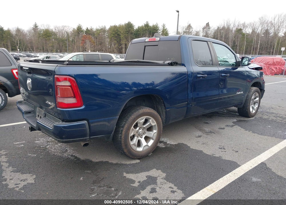 2019 RAM 1500 BIG HORN/LONE STAR 4X4 6'4 BOX VIN: 1C6RRFBG5KN796719