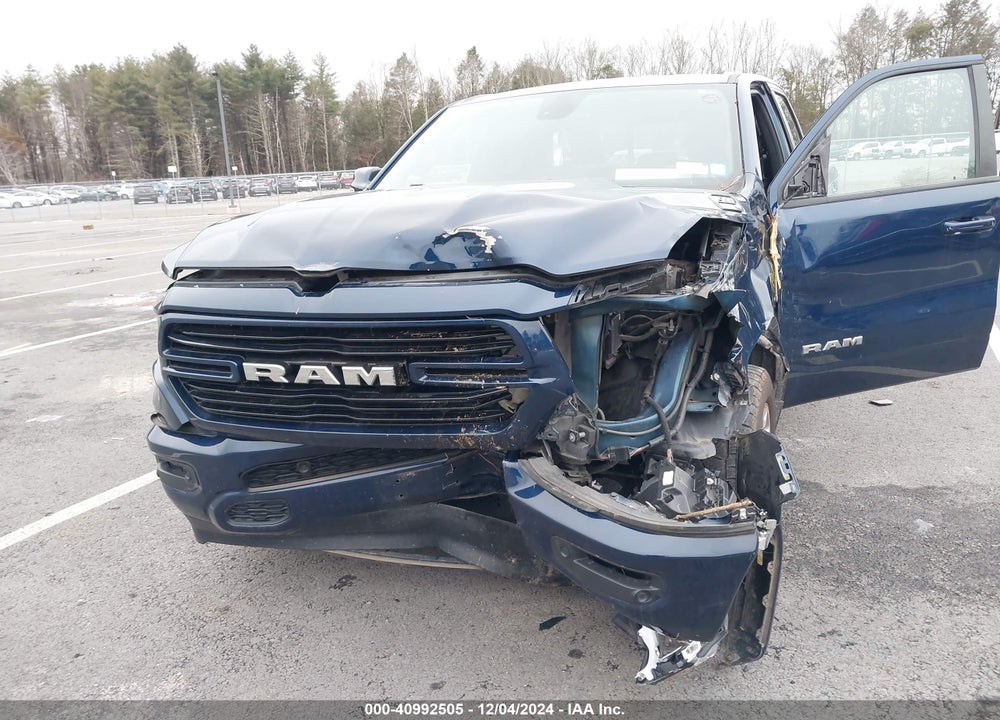 2019 RAM 1500 BIG HORN/LONE STAR 4X4 6'4 BOX VIN: 1C6RRFBG5KN796719