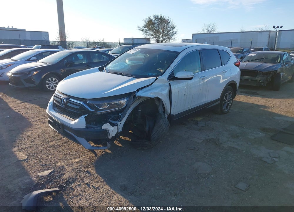 2020 HONDA CR-V AWD EX-L VIN: 2HKRW2H81LH632072