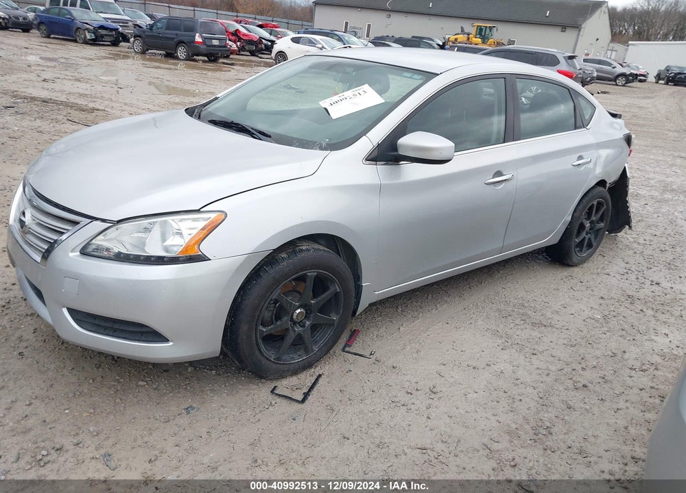 2015 NISSAN SENTRA SV VIN: 3N1AB7AP8FL687925