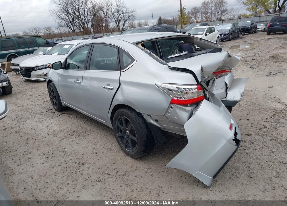 2015 NISSAN SENTRA SV VIN: 3N1AB7AP8FL687925