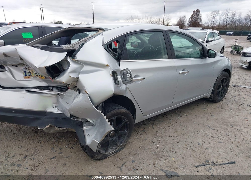 2015 NISSAN SENTRA SV VIN: 3N1AB7AP8FL687925