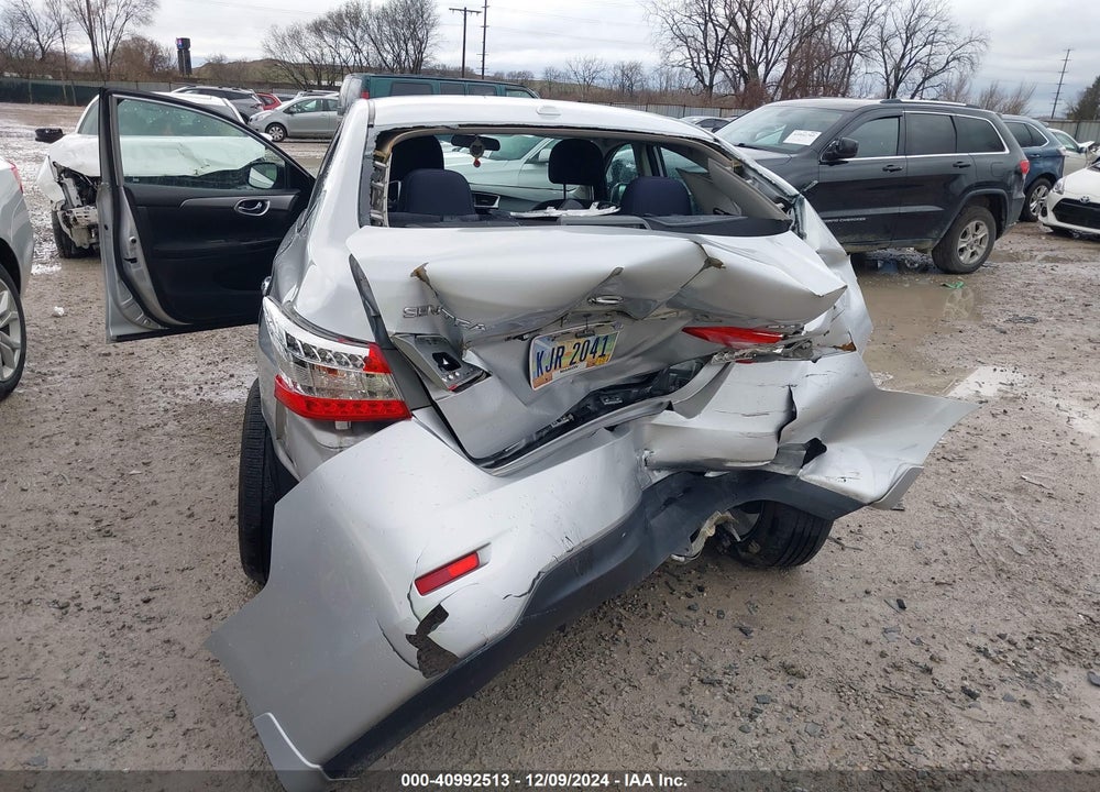 2015 NISSAN SENTRA SV VIN: 3N1AB7AP8FL687925