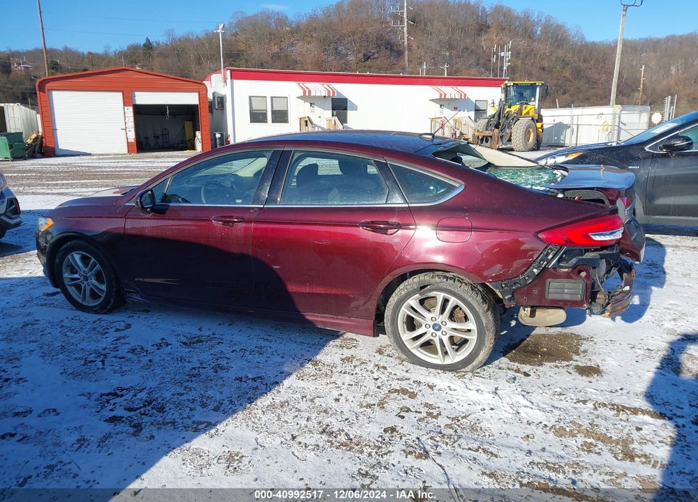 2018 FORD FUSION VIN: 3FA6P0HD7JR245320