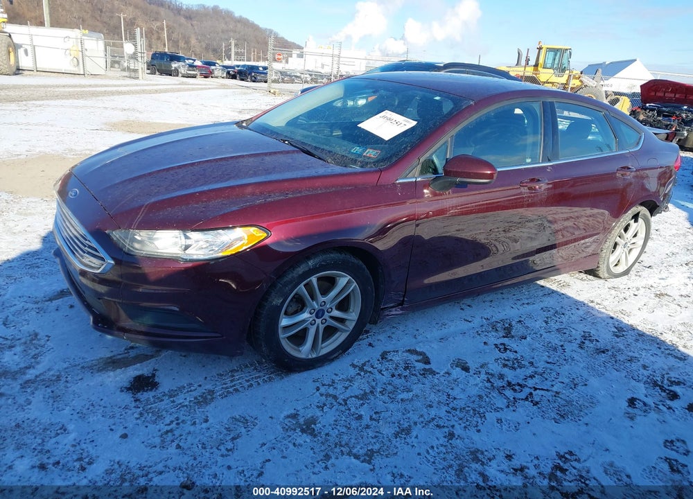 2018 FORD FUSION VIN: 3FA6P0HD7JR245320