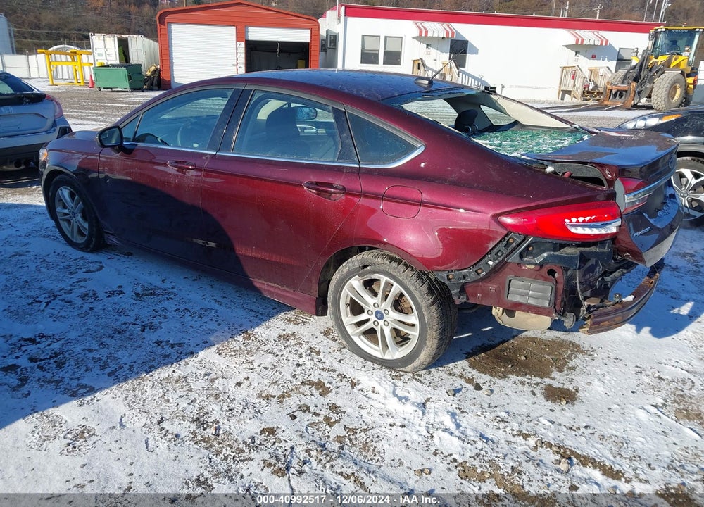 2018 FORD FUSION VIN: 3FA6P0HD7JR245320