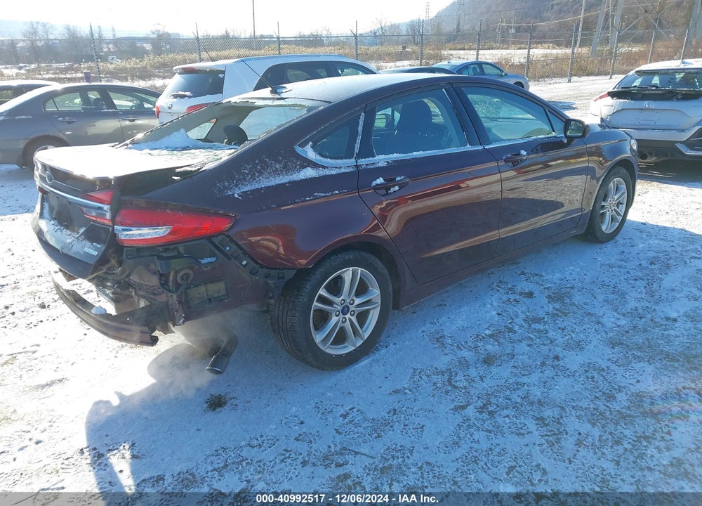 2018 FORD FUSION VIN: 3FA6P0HD7JR245320