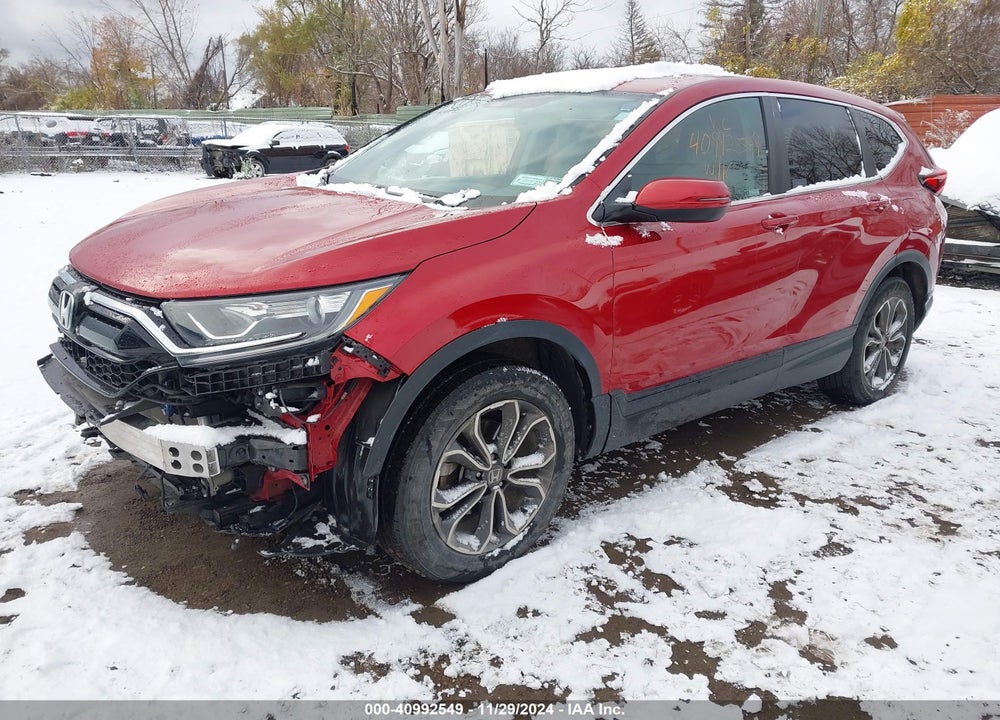 2021 HONDA CR-V AWD EX-L VIN: 2HKRW2H85MH659261