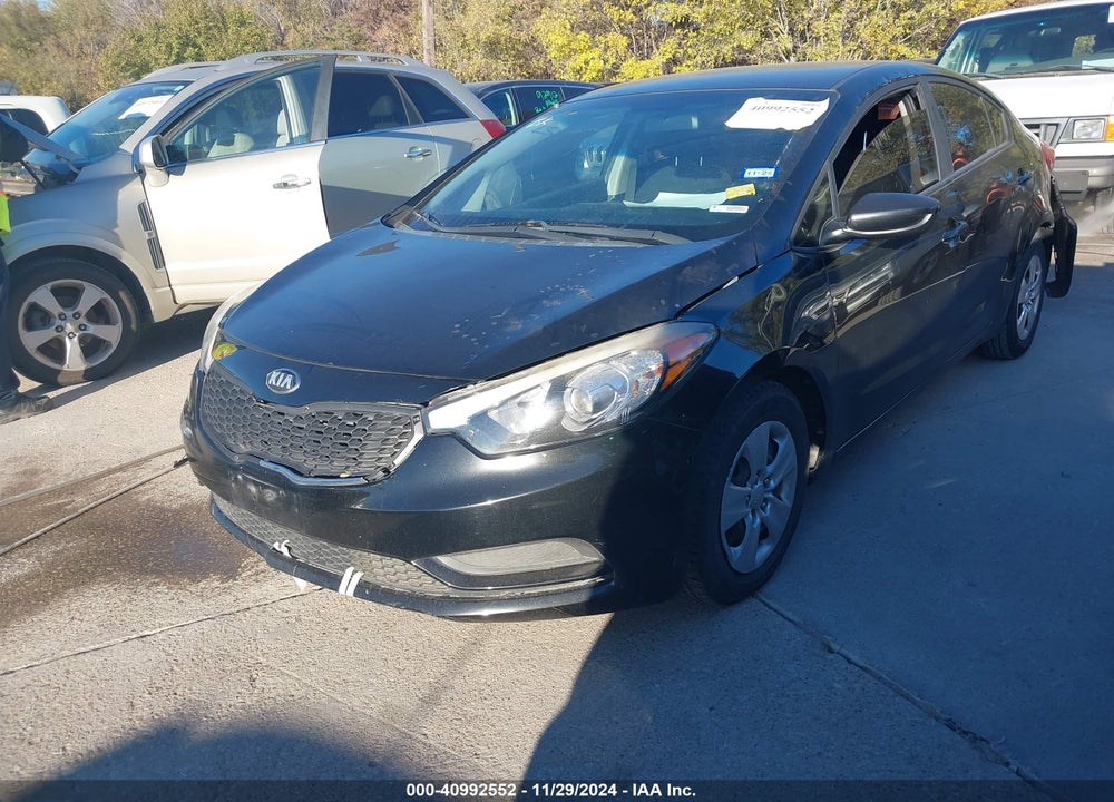 2016 KIA FORTE LX VIN: KNAFK4A63G5580790