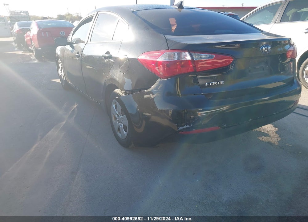 2016 KIA FORTE LX VIN: KNAFK4A63G5580790