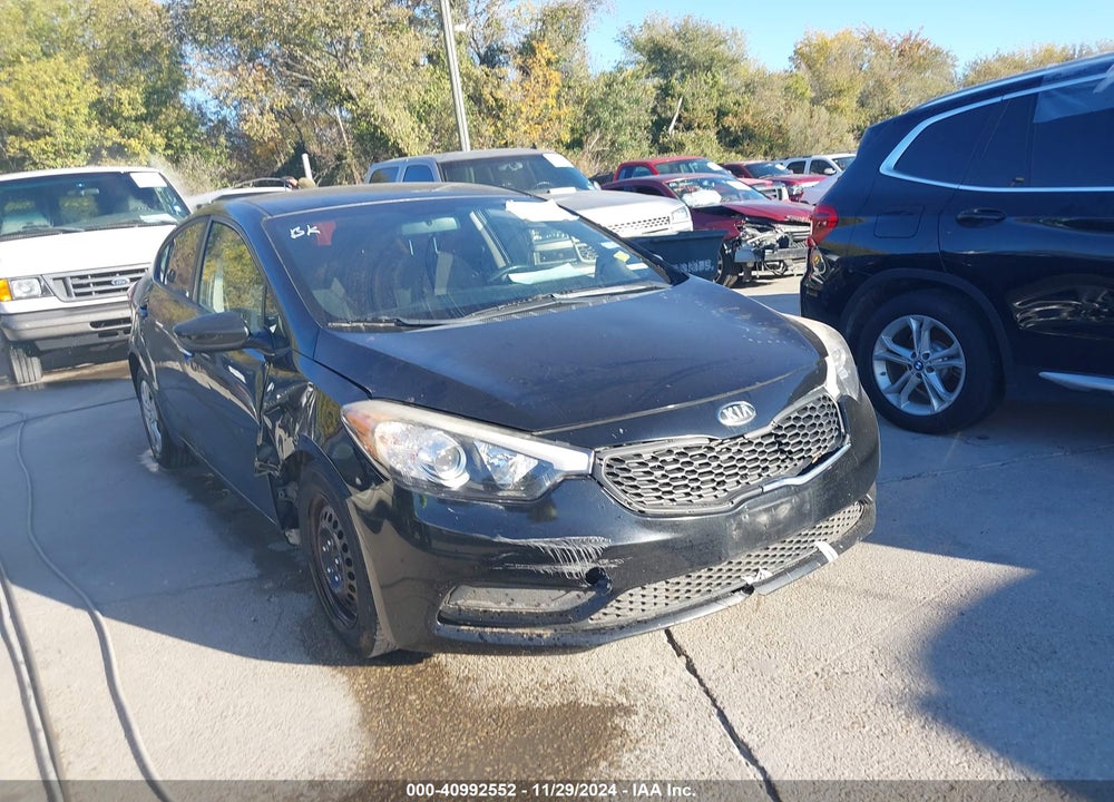 2016 KIA FORTE LX VIN: KNAFK4A63G5580790