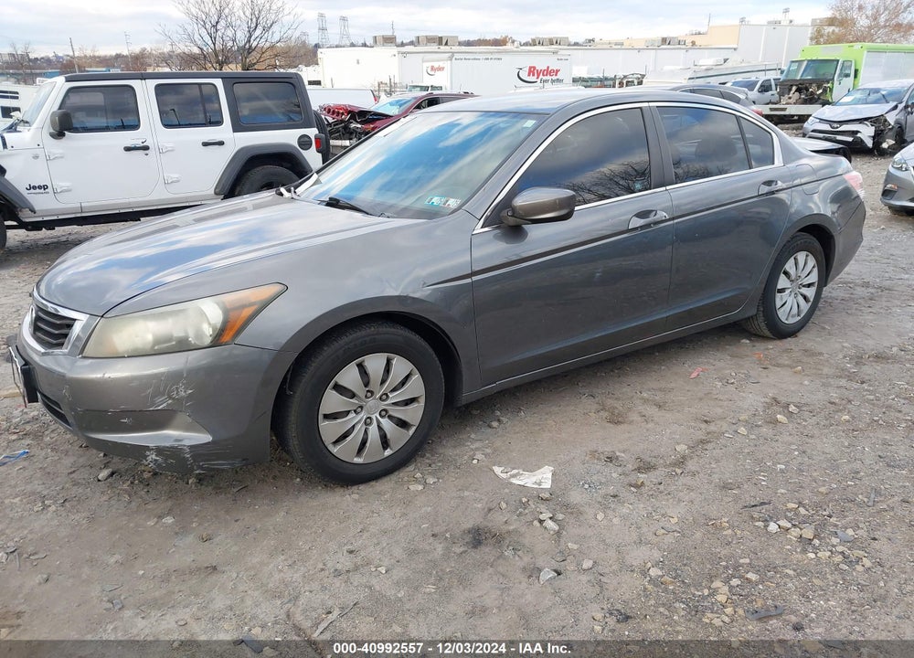 2010 HONDA ACCORD 2.4 LX VIN: 1HGCP2F38AA132765