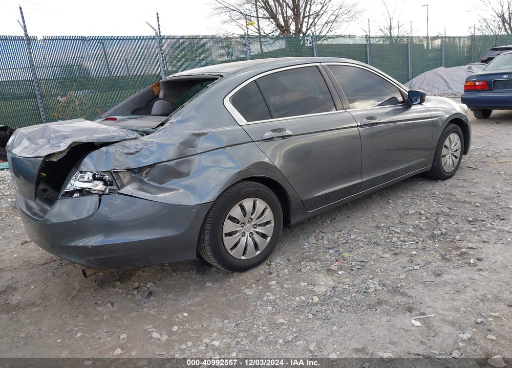 2010 HONDA ACCORD 2.4 LX VIN: 1HGCP2F38AA132765
