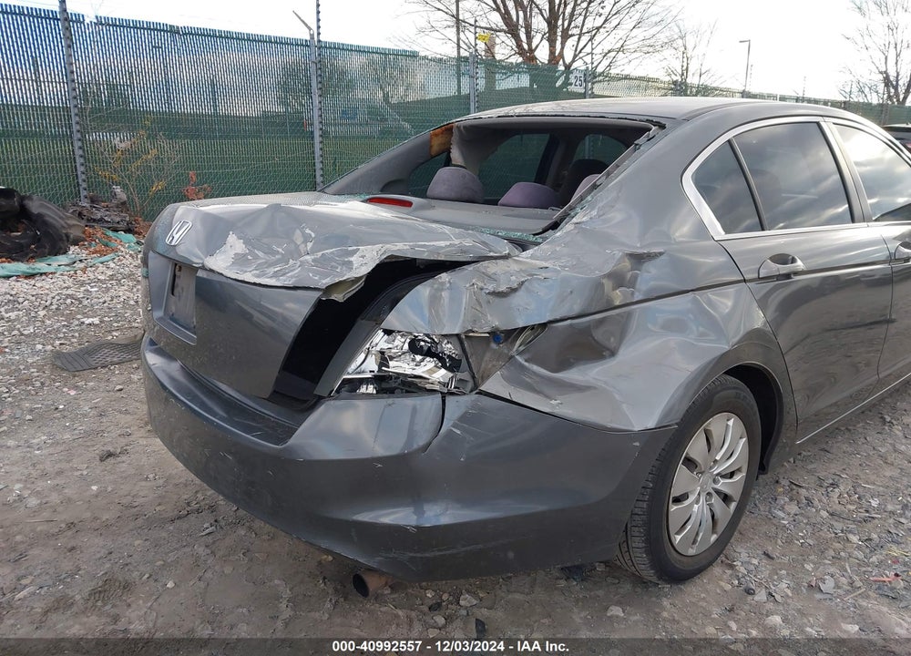 2010 HONDA ACCORD 2.4 LX VIN: 1HGCP2F38AA132765