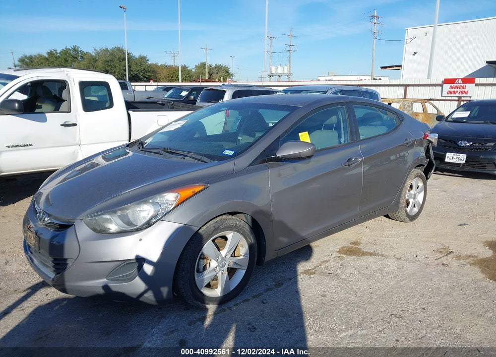 2013 HYUNDAI ELANTRA GLS VIN: 5NPDH4AE1DH302045