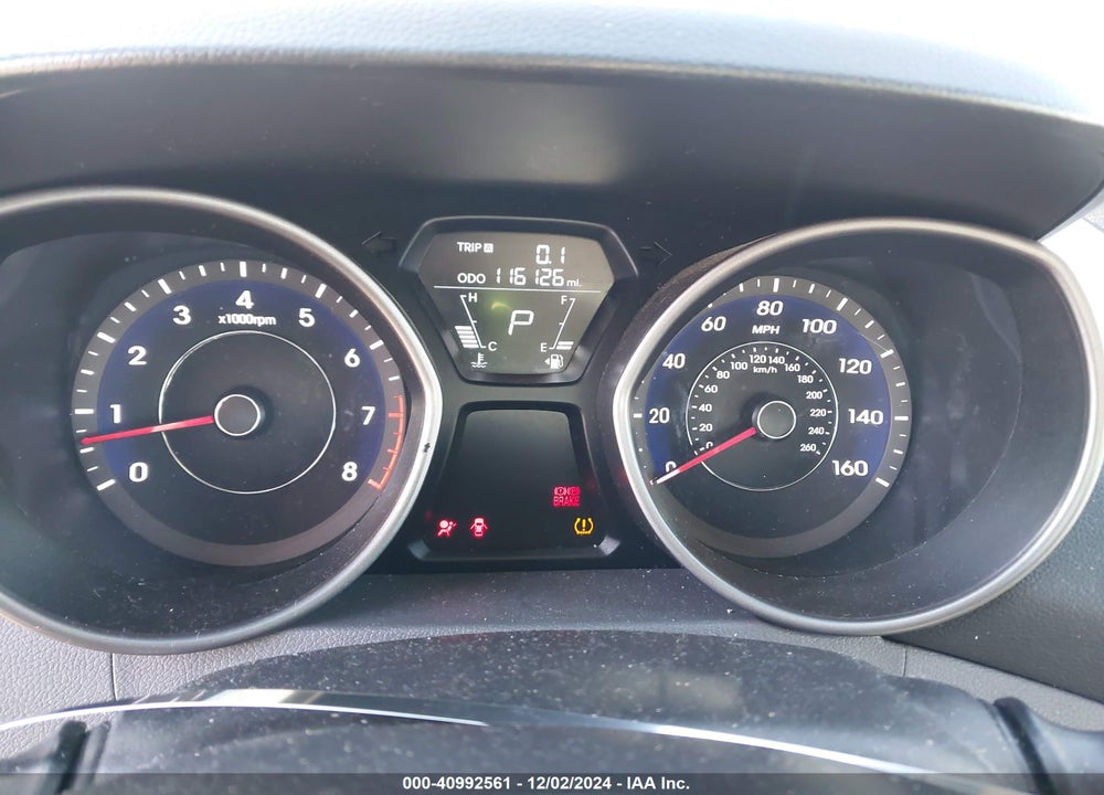 2013 HYUNDAI ELANTRA GLS VIN: 5NPDH4AE1DH302045