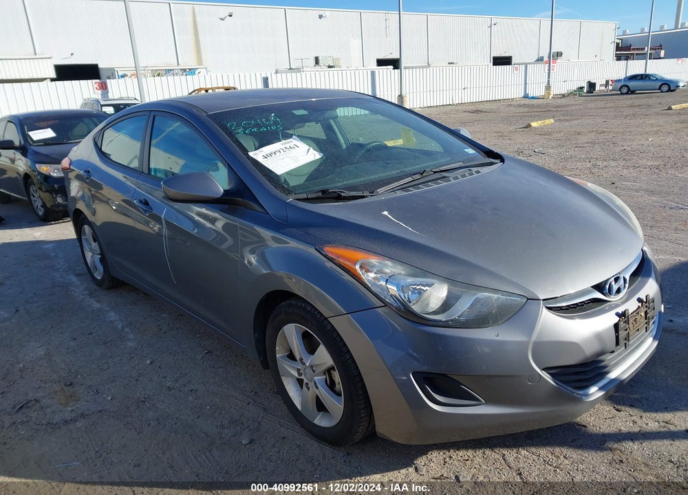 2013 HYUNDAI ELANTRA GLS VIN: 5NPDH4AE1DH302045