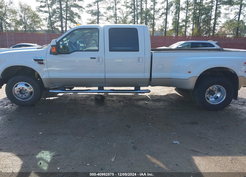 2008 FORD F-350 KING RANCH VIN: 1FTWW33R98EA04177