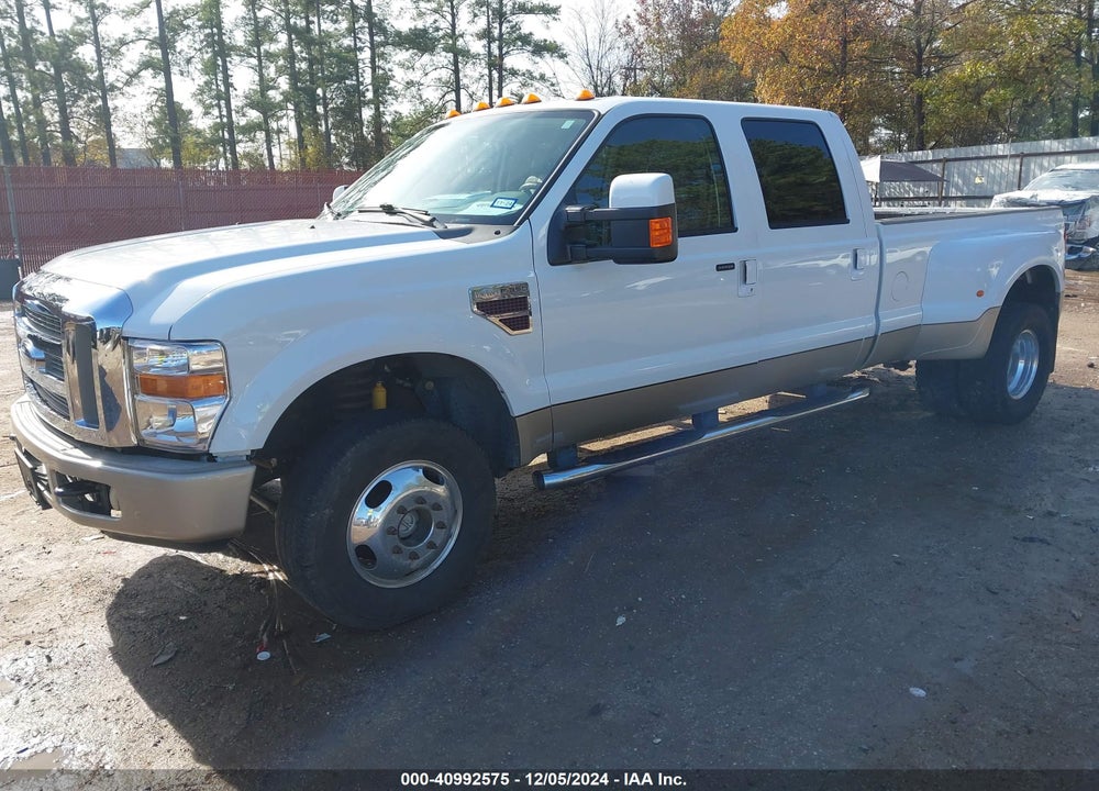2008 FORD F-350 KING RANCH VIN: 1FTWW33R98EA04177