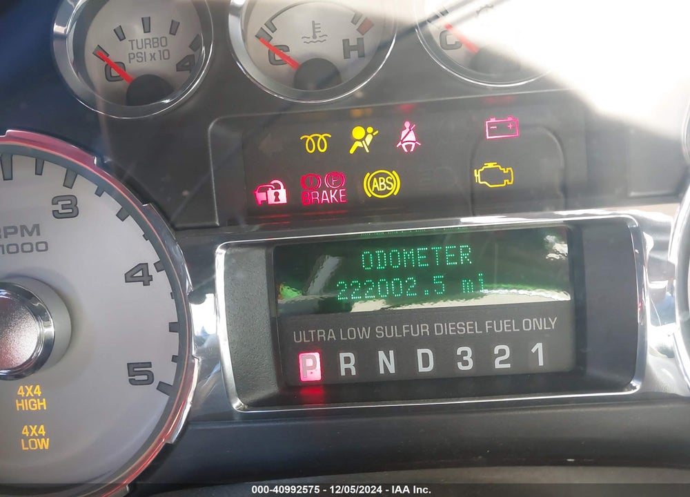 2008 FORD F-350 KING RANCH VIN: 1FTWW33R98EA04177
