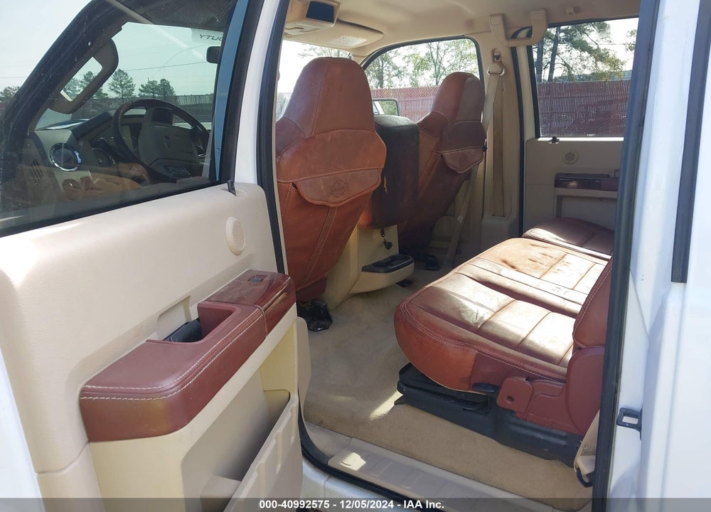 2008 FORD F-350 KING RANCH VIN: 1FTWW33R98EA04177