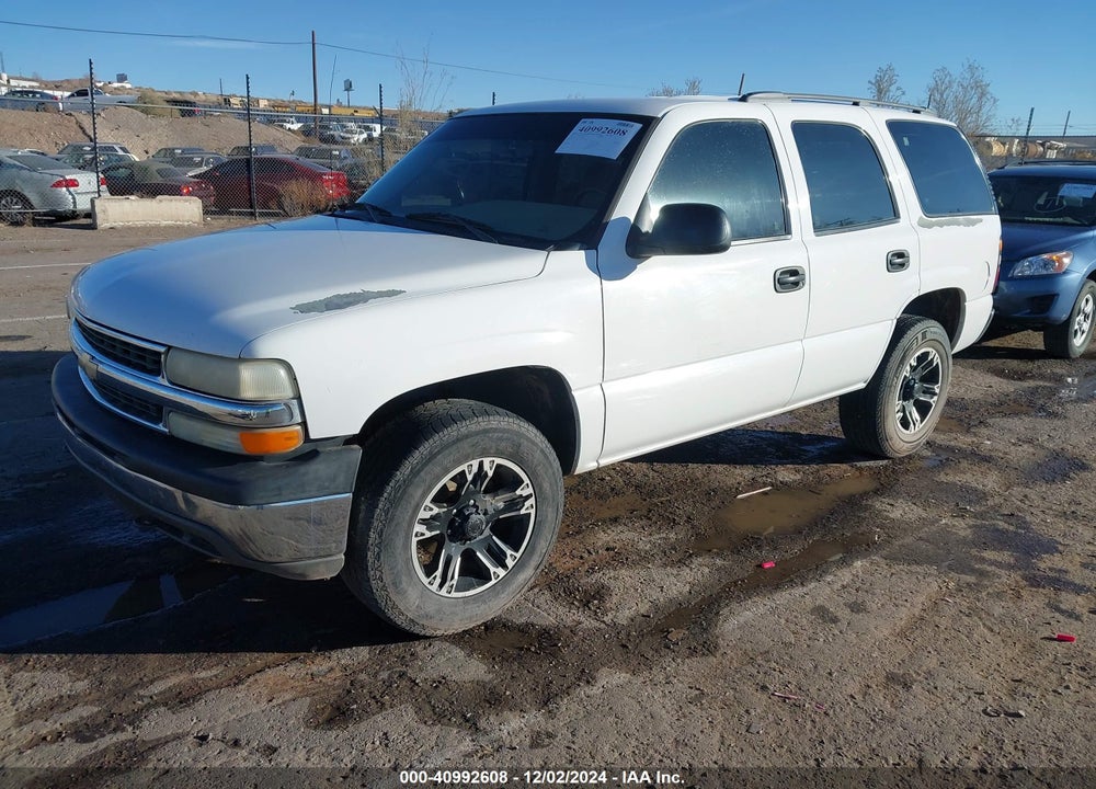 2006 CHEVROLET TAHOE COMMERCIAL FLEET VIN: 1GNEK13Z36R140670