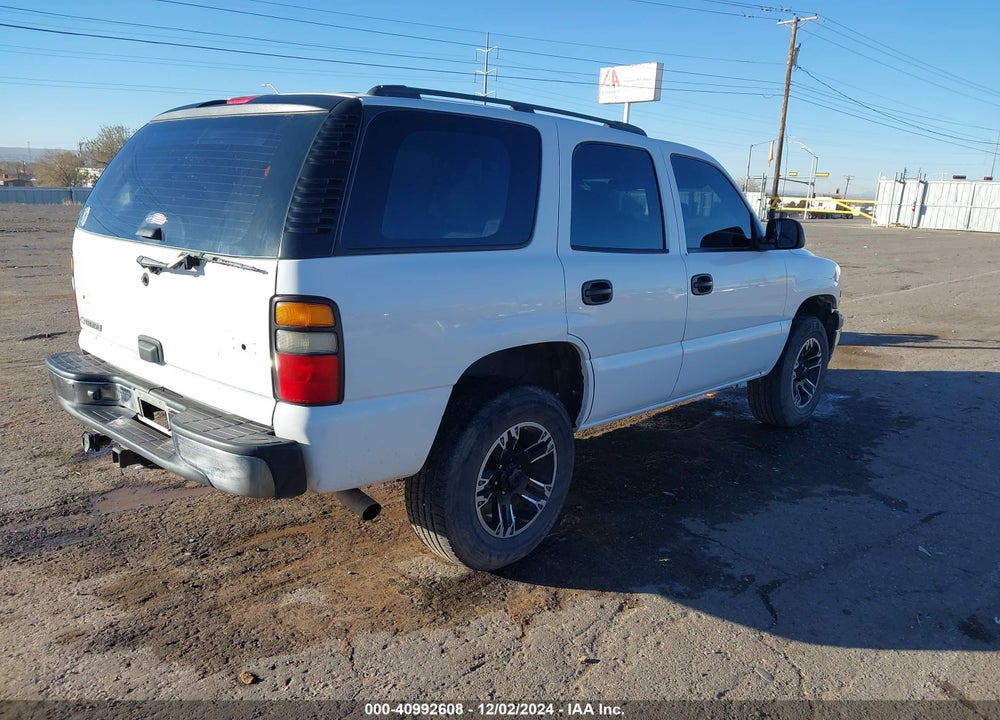 2006 CHEVROLET TAHOE COMMERCIAL FLEET VIN: 1GNEK13Z36R140670