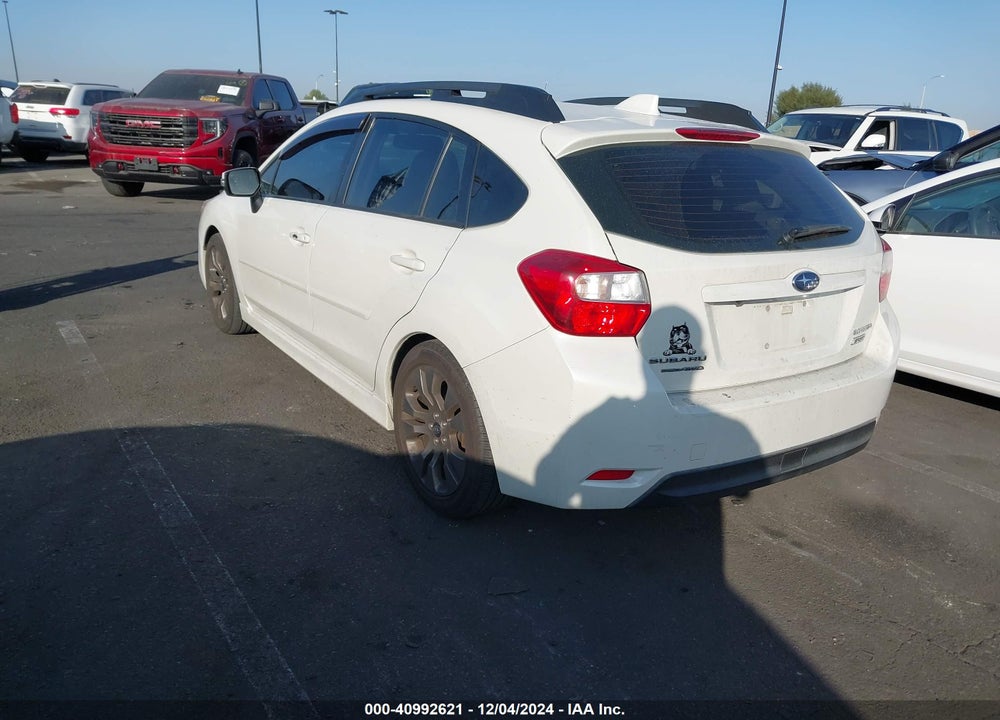 2016 SUBARU IMPREZA 2.0I SPORT LIMITED VIN: JF1GPAY63G8305485