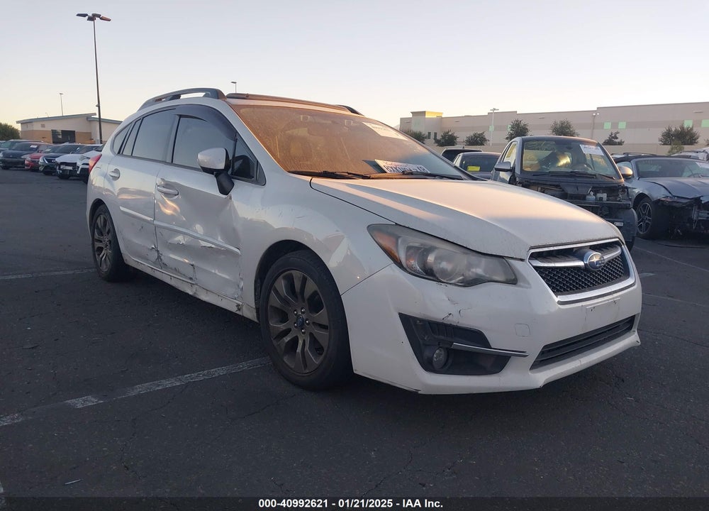2016 SUBARU IMPREZA 2.0I SPORT LIMITED VIN: JF1GPAY63G8305485