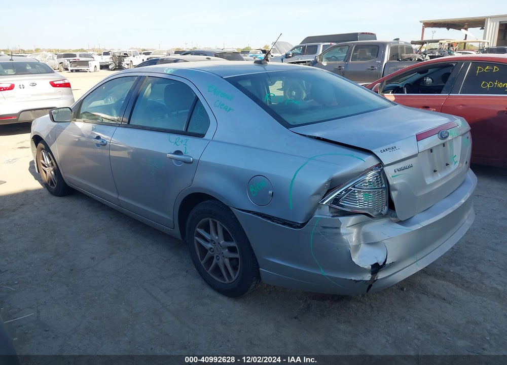 2011 FORD FUSION S VIN: 3FAHP0GA4BR121944