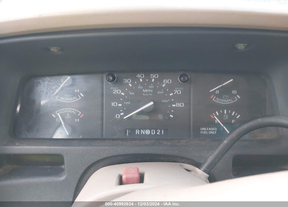 1992 FORD AEROSTAR VIN: 1FTDA34U7NZA76198