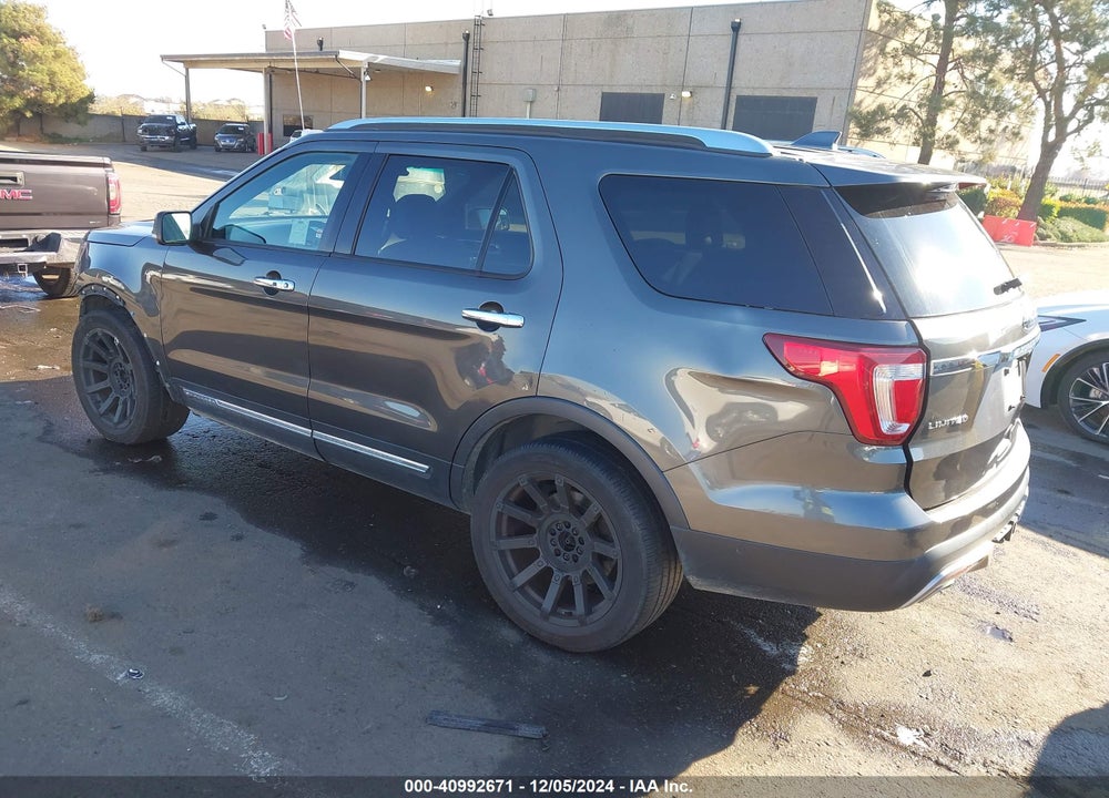 2016 FORD EXPLORER LIMITED VIN: 1FM5K8F83GGD35259