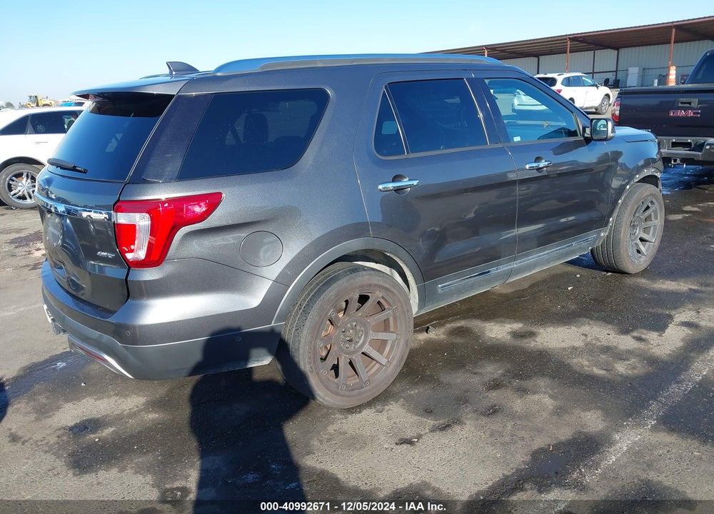 2016 FORD EXPLORER LIMITED VIN: 1FM5K8F83GGD35259