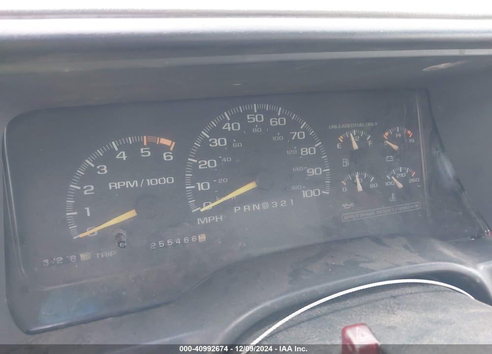 1996 CHEVROLET GMT-400 K1500 VIN: 2GCEK19R6T1242162