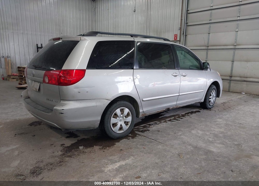 2008 TOYOTA SIENNA LE VIN: 5TDZK23C28S170534