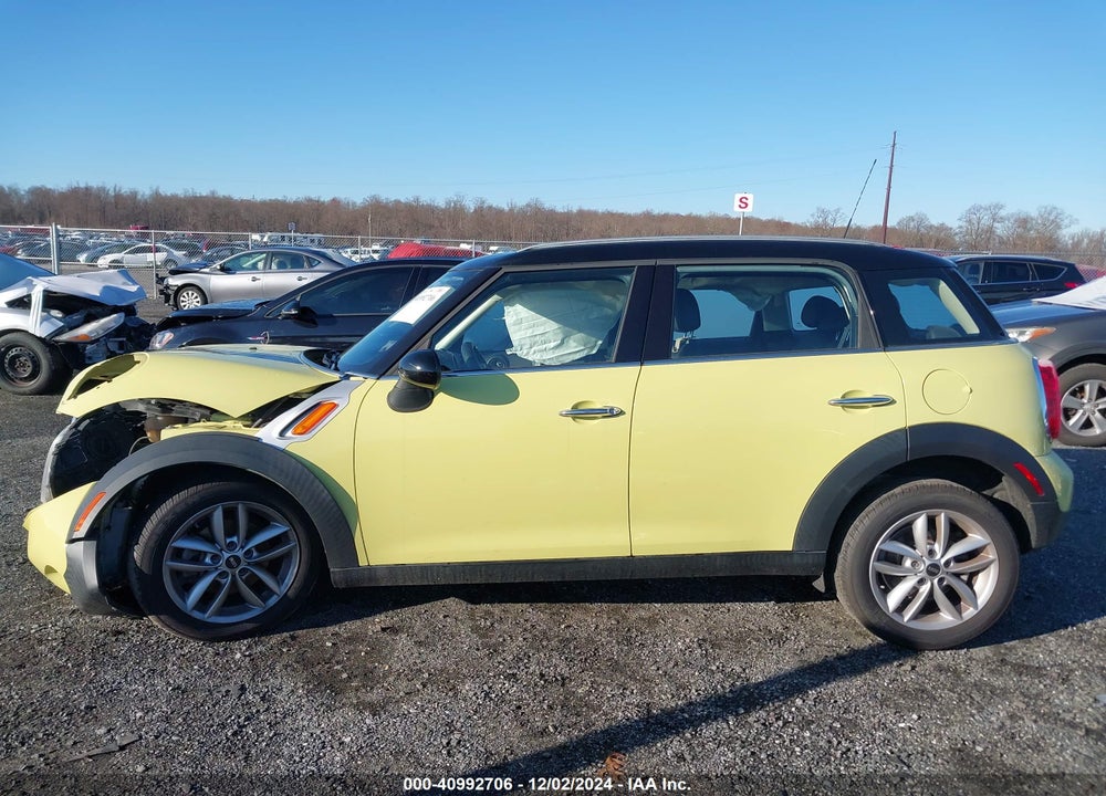 2012 MINI COOPER COUNTRYMAN VIN: WMWZB3C53CWM06086