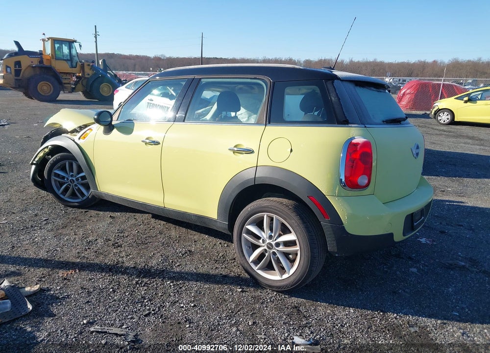 2012 MINI COOPER COUNTRYMAN VIN: WMWZB3C53CWM06086