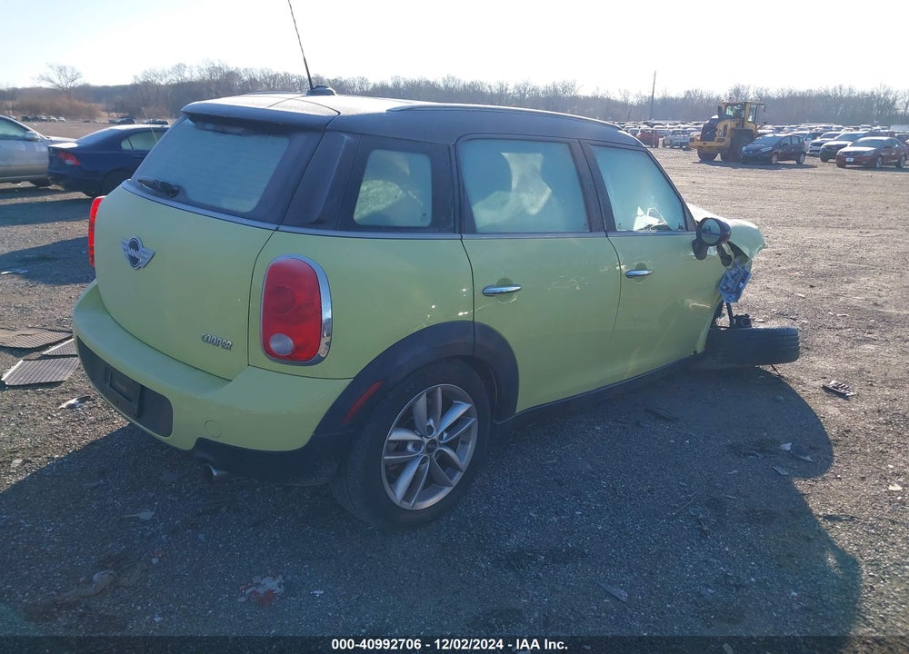 2012 MINI COOPER COUNTRYMAN VIN: WMWZB3C53CWM06086