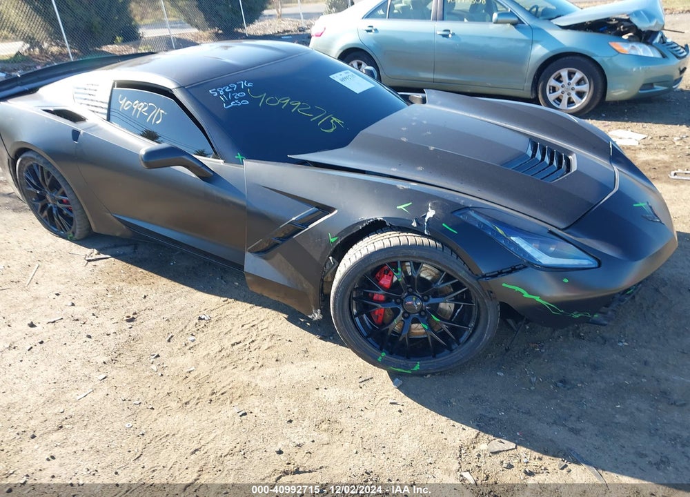 2015 CHEVROLET CORVETTE STINGRAY Z51 VIN: 1G1YK2D71F5114299