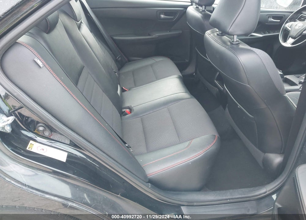 2016 TOYOTA CAMRY SE VIN: 4T1BF1FK9GU539804