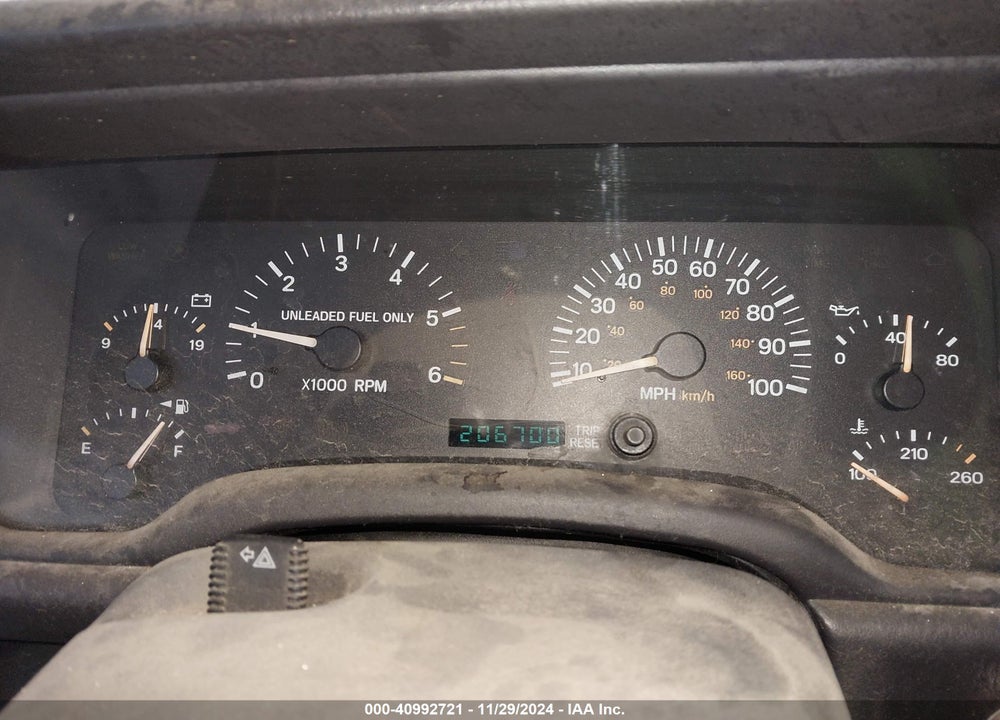 1999 JEEP CHEROKEE CLASSIC/SPORT VIN: 1J4FF68S1XL518008
