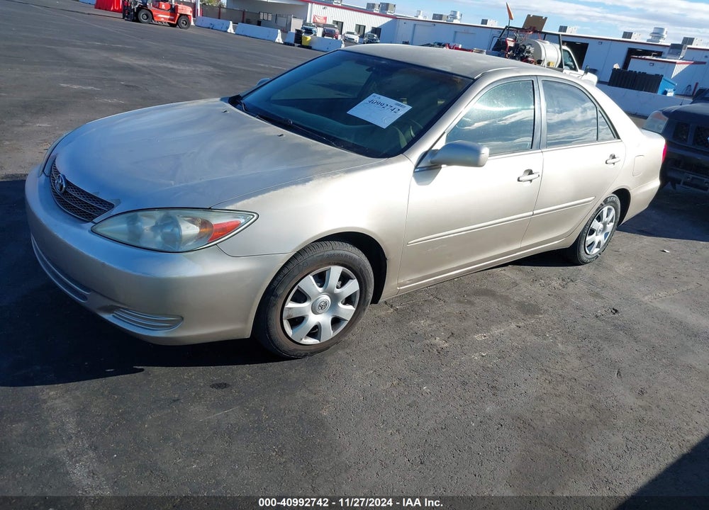2002 TOYOTA CAMRY LE VIN: 4T1BE32K82U541492