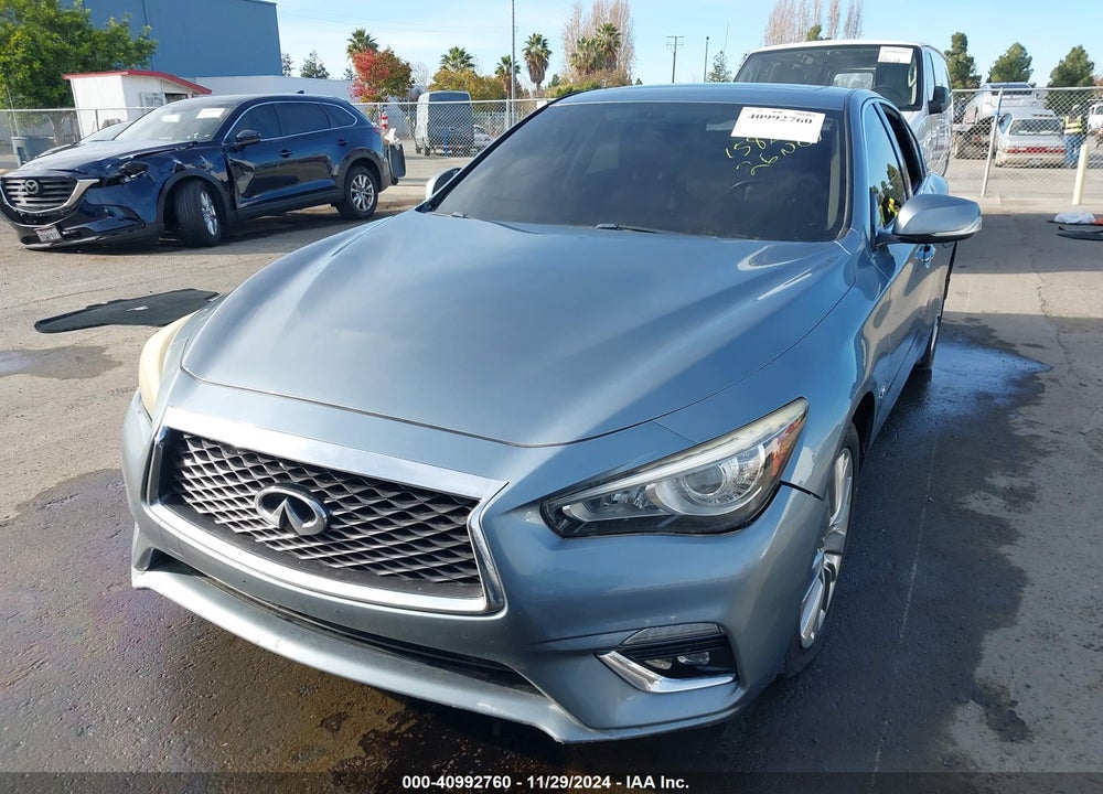 2018 INFINITI Q50 3.0T LUXE VIN: JN1EV7AP6JM352444
