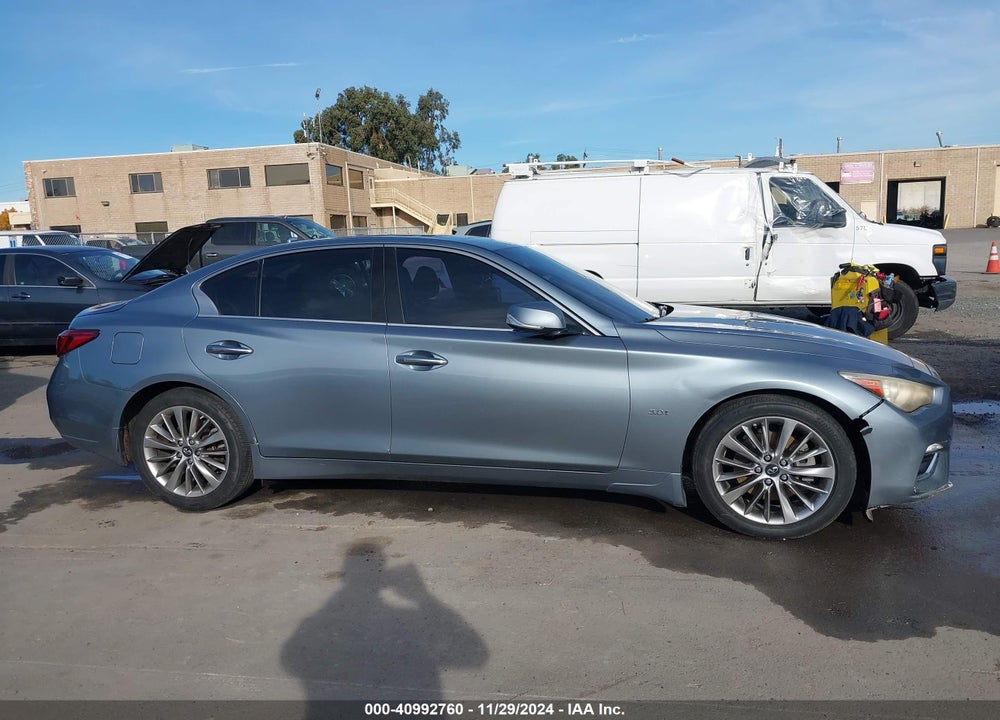2018 INFINITI Q50 3.0T LUXE VIN: JN1EV7AP6JM352444